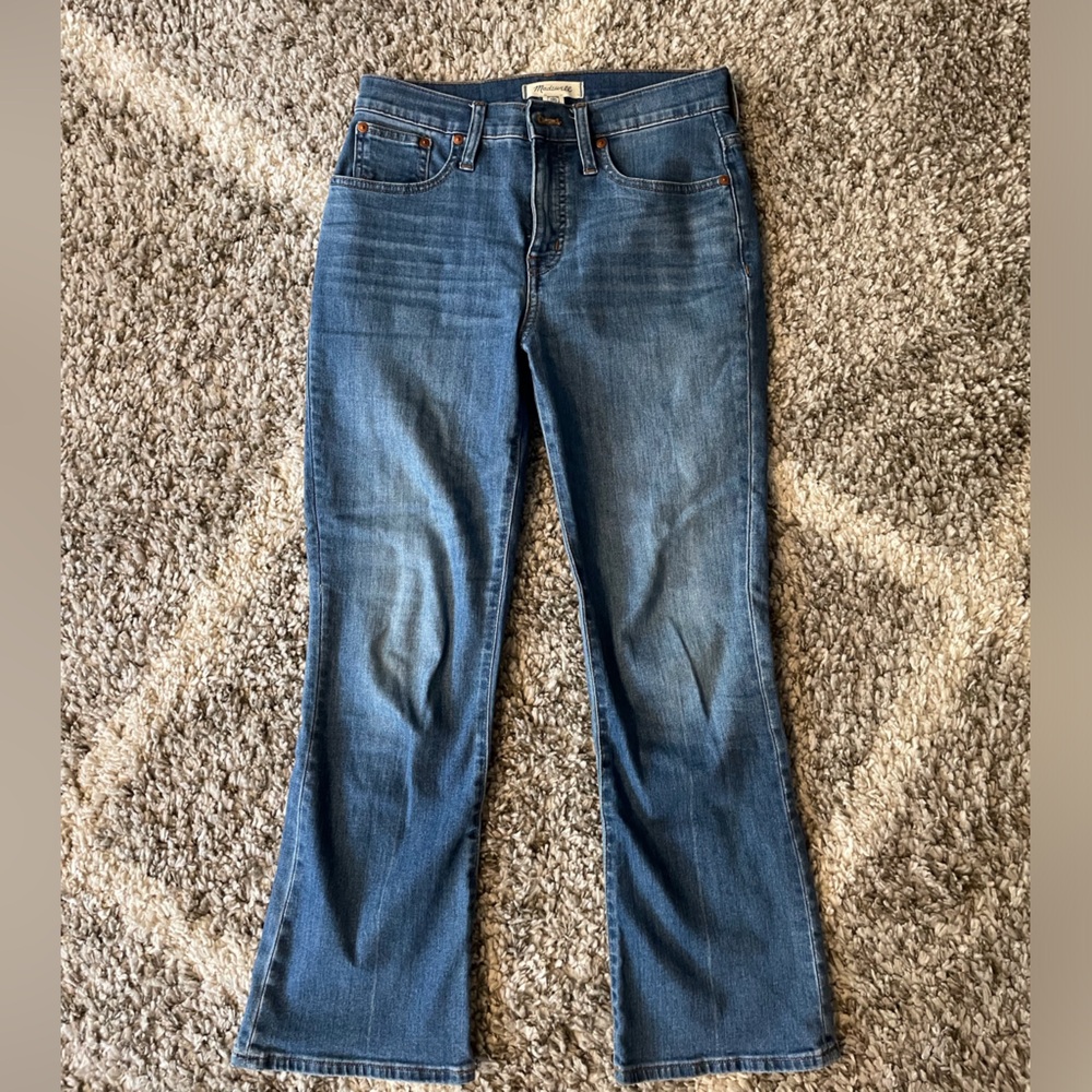 Madewell Cali Demi boot cut jeans size 26